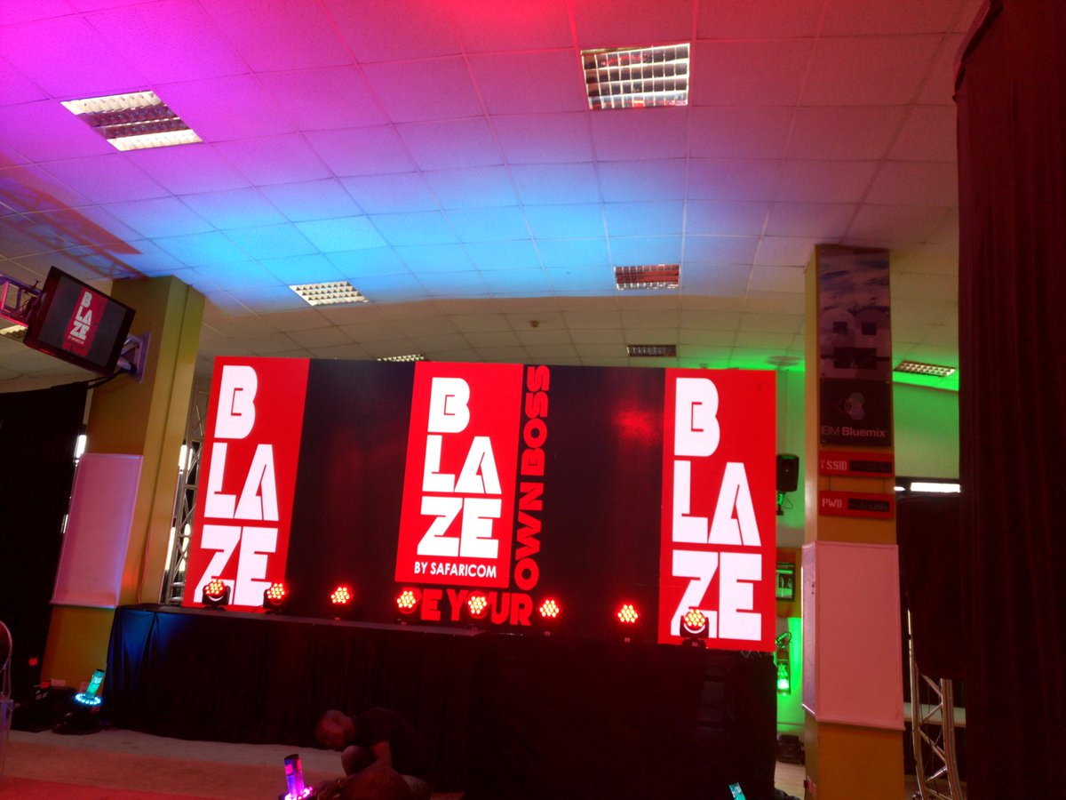 Safaricom's BLAZE BYOB TV Show